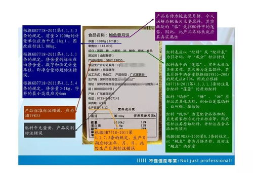 一起來學習 gb 7718 2011 預包裝食品標簽通則