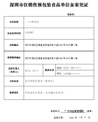 辦理預包裝食品備案需要地址證明材料嗎?如何辦理預包裝食品備案